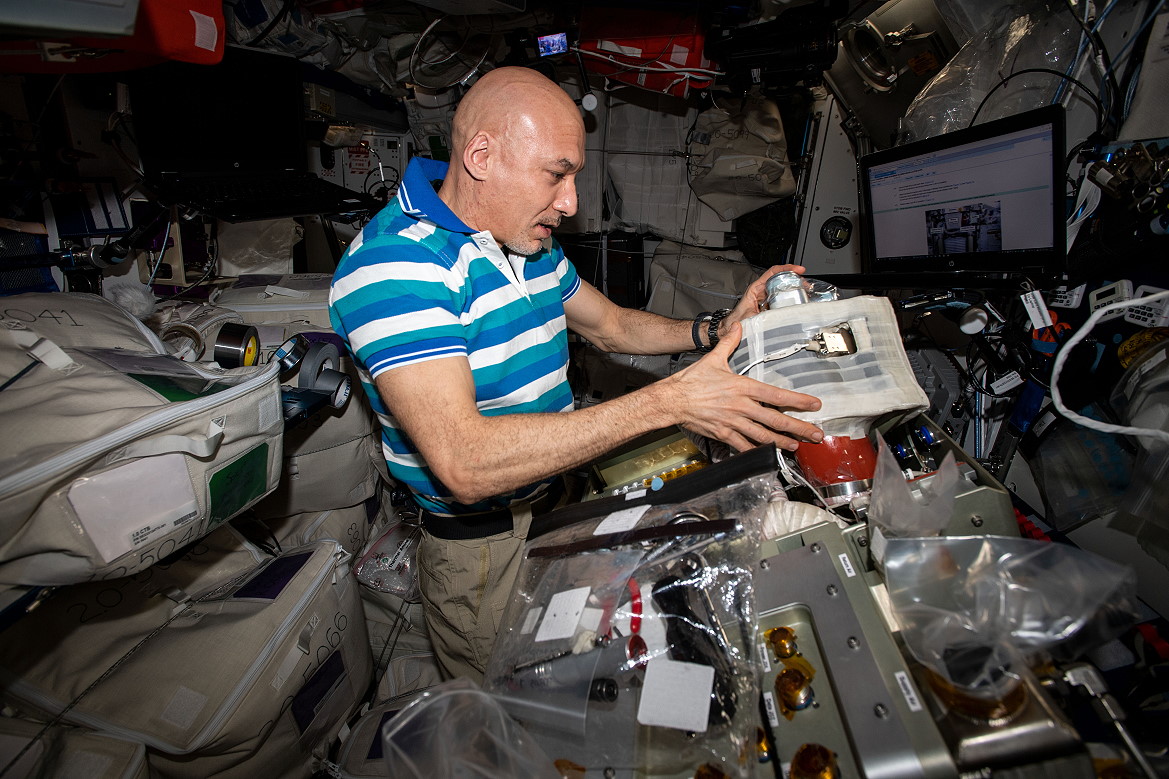 life onboard ISS