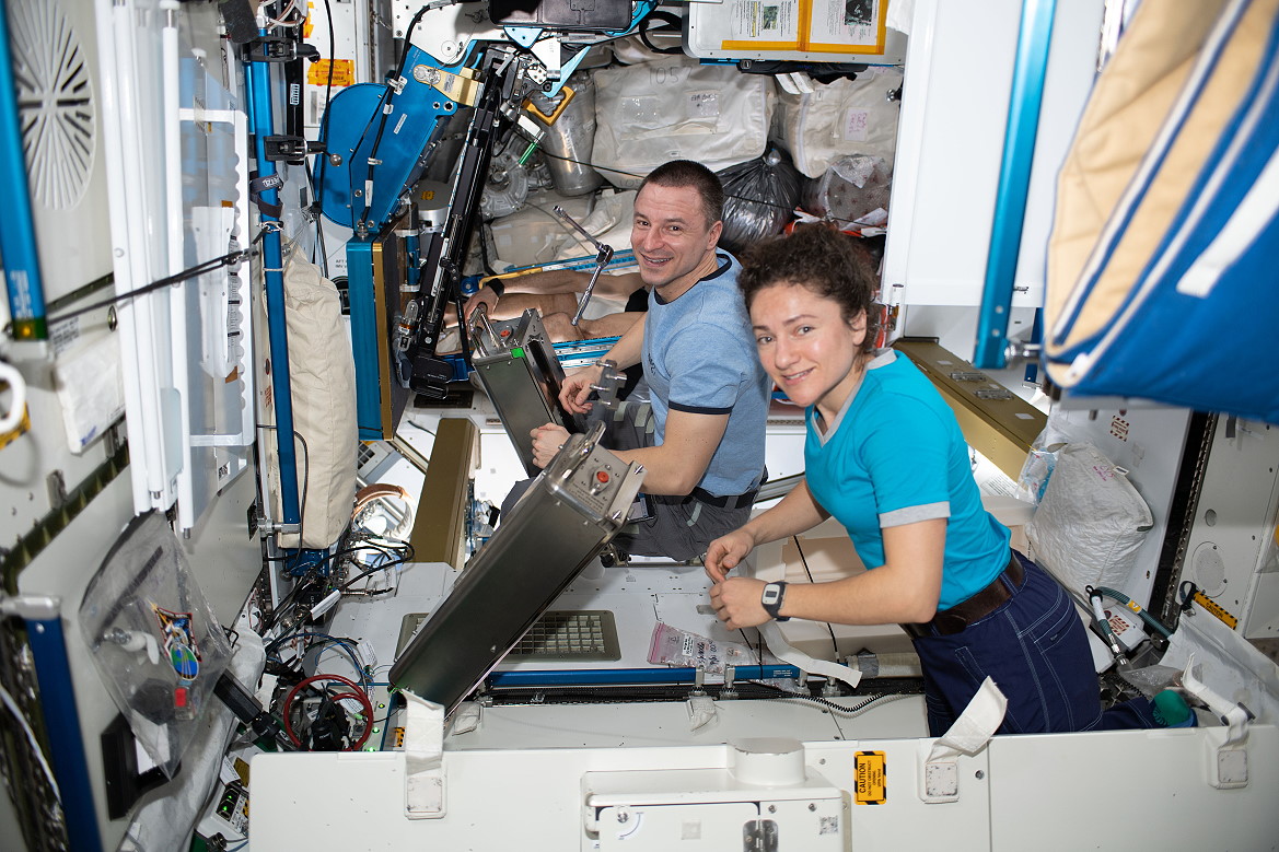 life onboard ISS