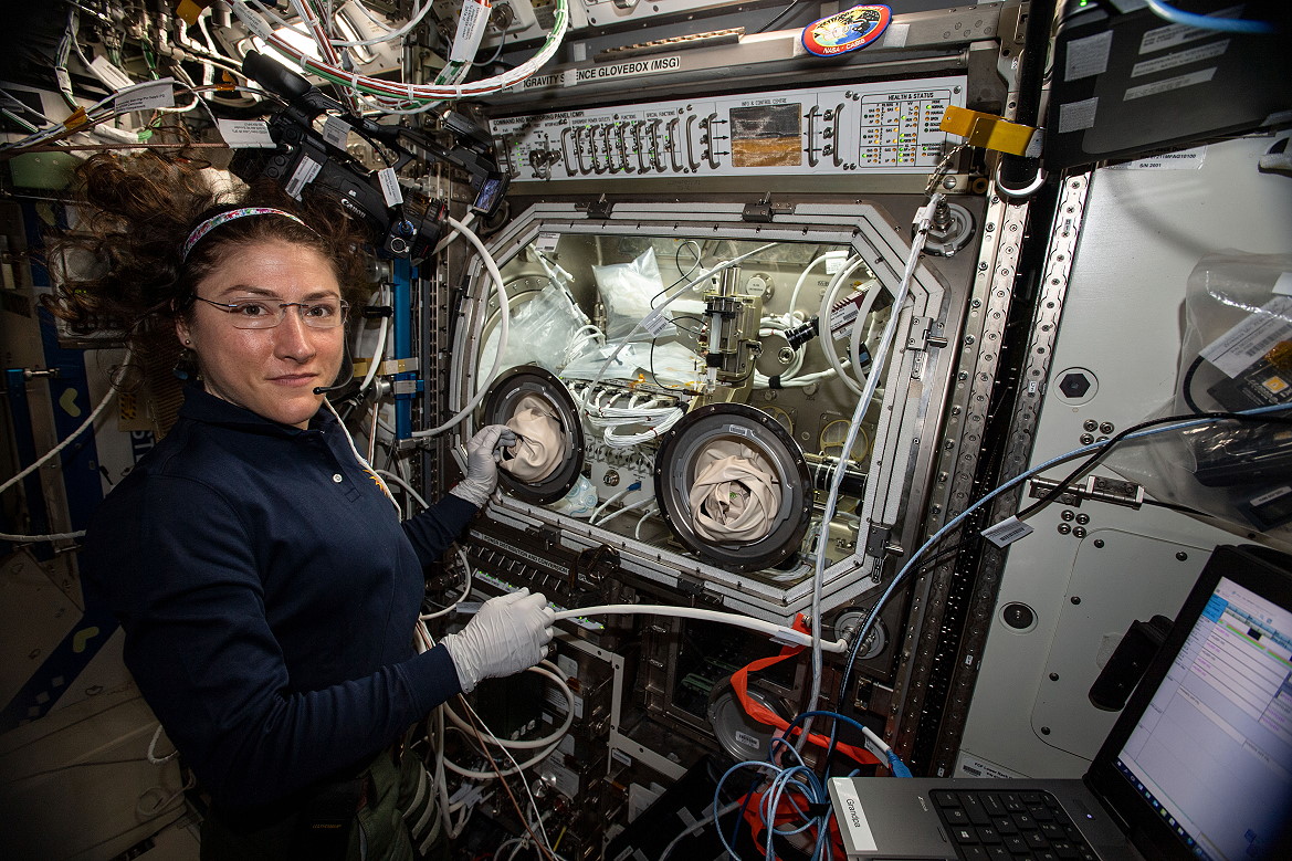 life onboard ISS