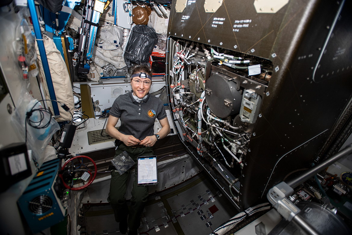 life onboard ISS