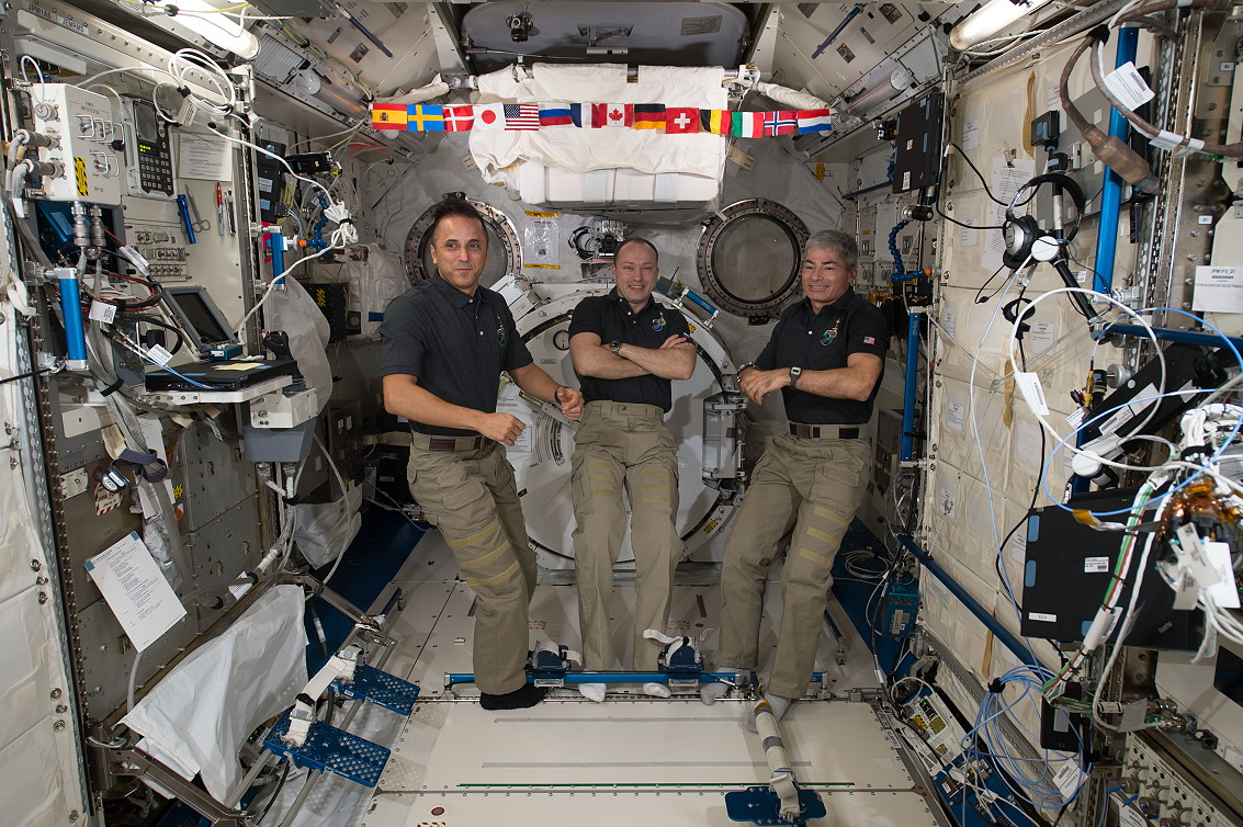 crew onboard ISS