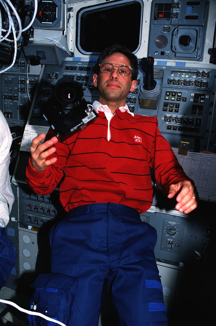 Apt an Bord des Space Shuttle