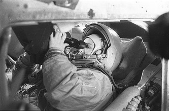 Tereschkowa im Training