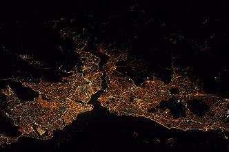 Istanbul bei Nacht