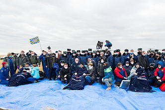 Soyuz MS-16 recovery