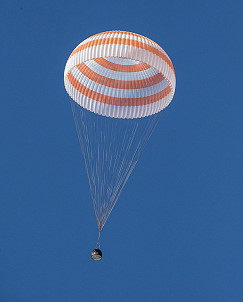 Soyuz MS-17 landing