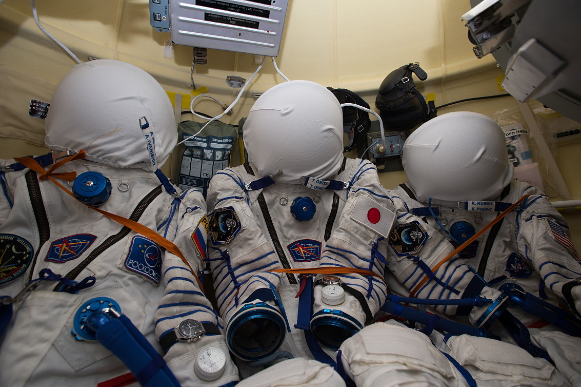 Sokol spacesuits