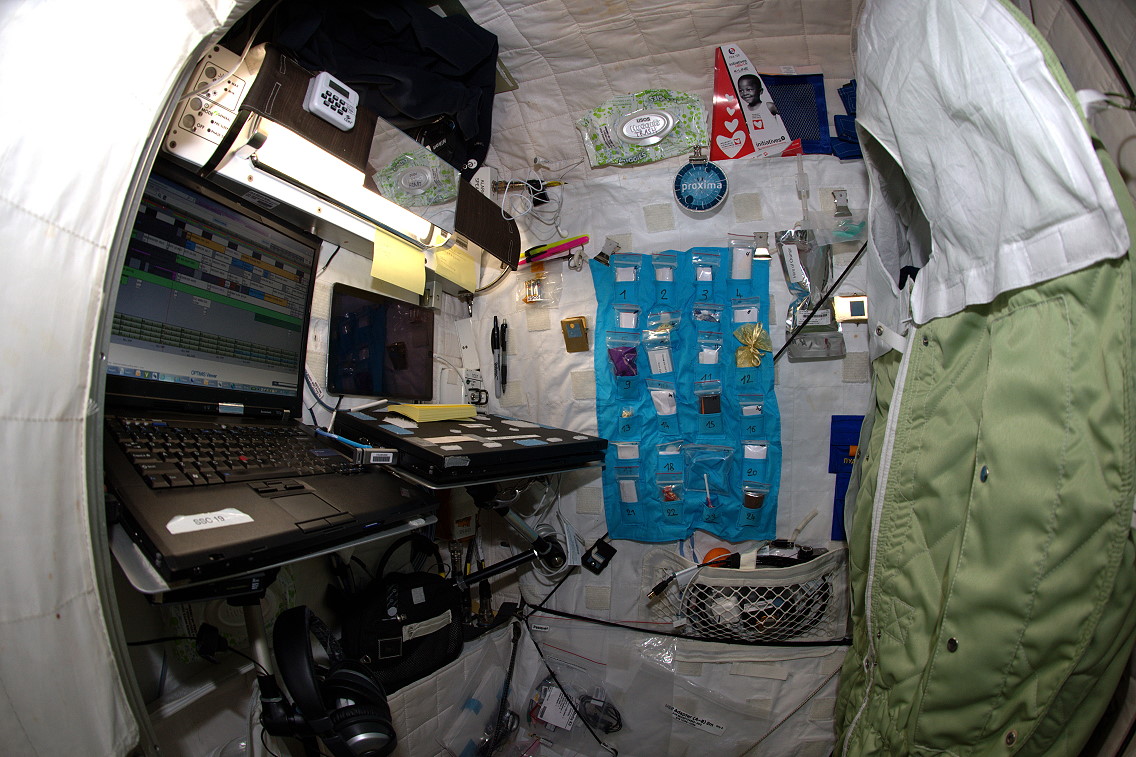 Thomas Pesquet's Privatbereich