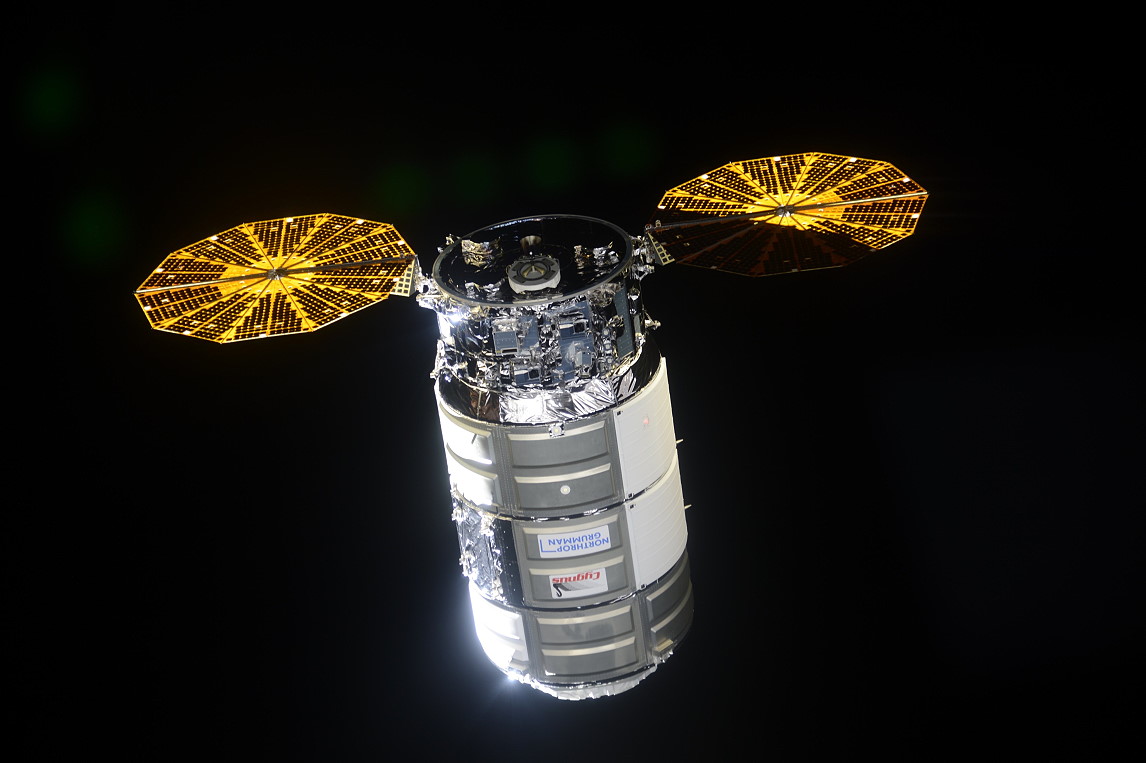 Cygnus NG-14 arrival