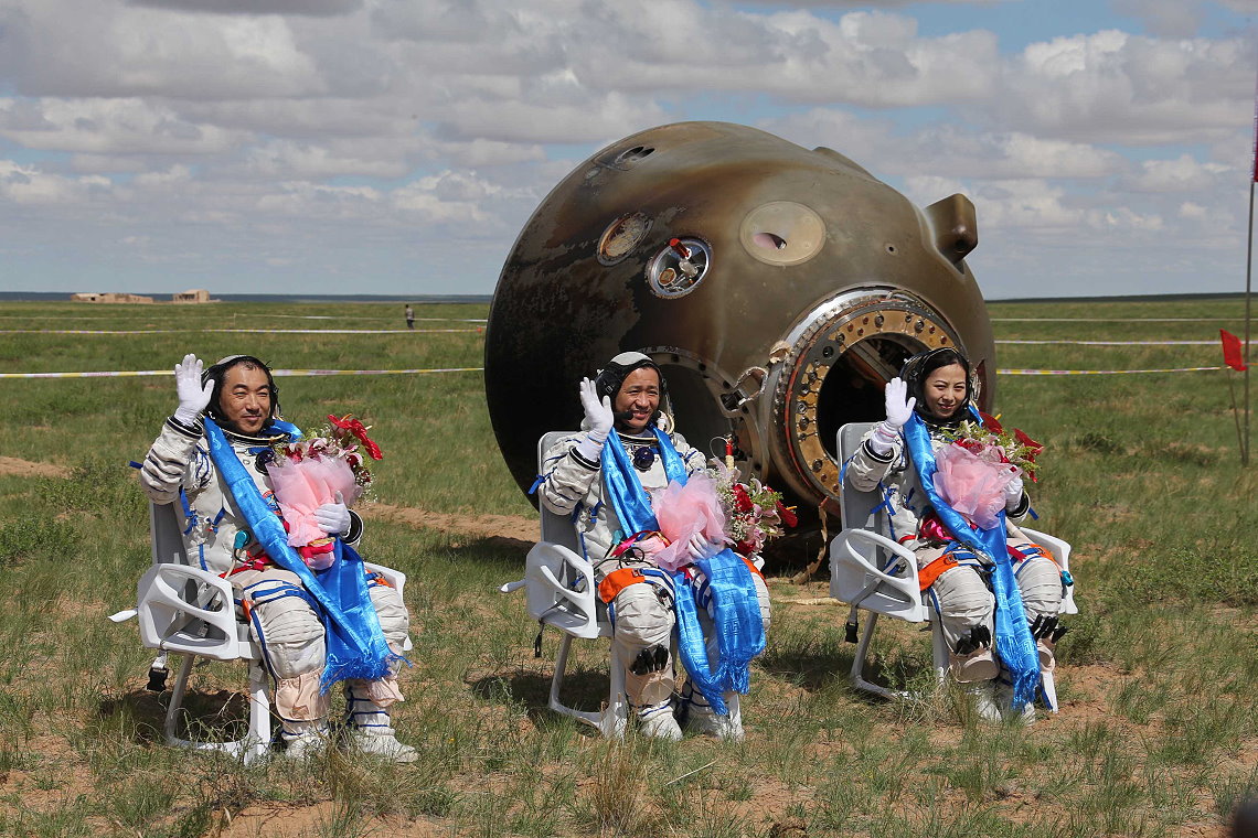 Shenzhou X recovery
