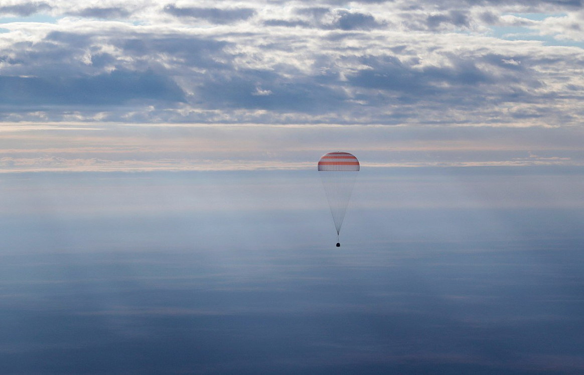 Soyuz MS-03 landing
