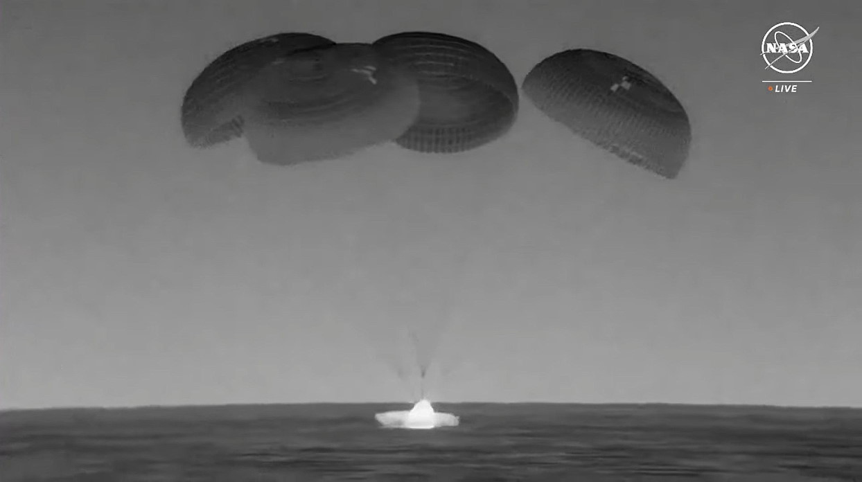 Landung SpaceX Crew-7