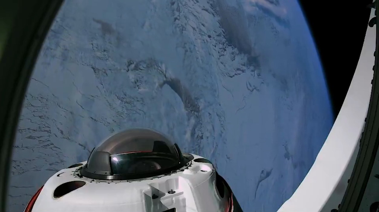 Fram2 in orbit