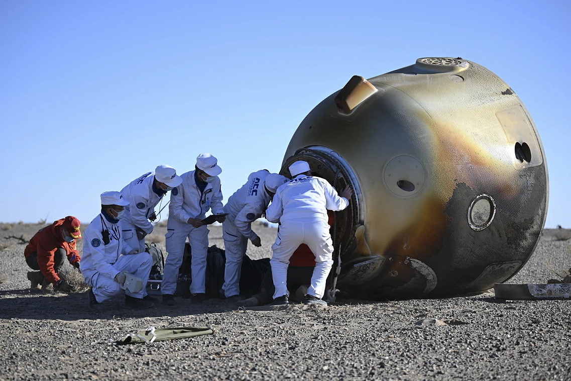 Bergung Shenzhou-17