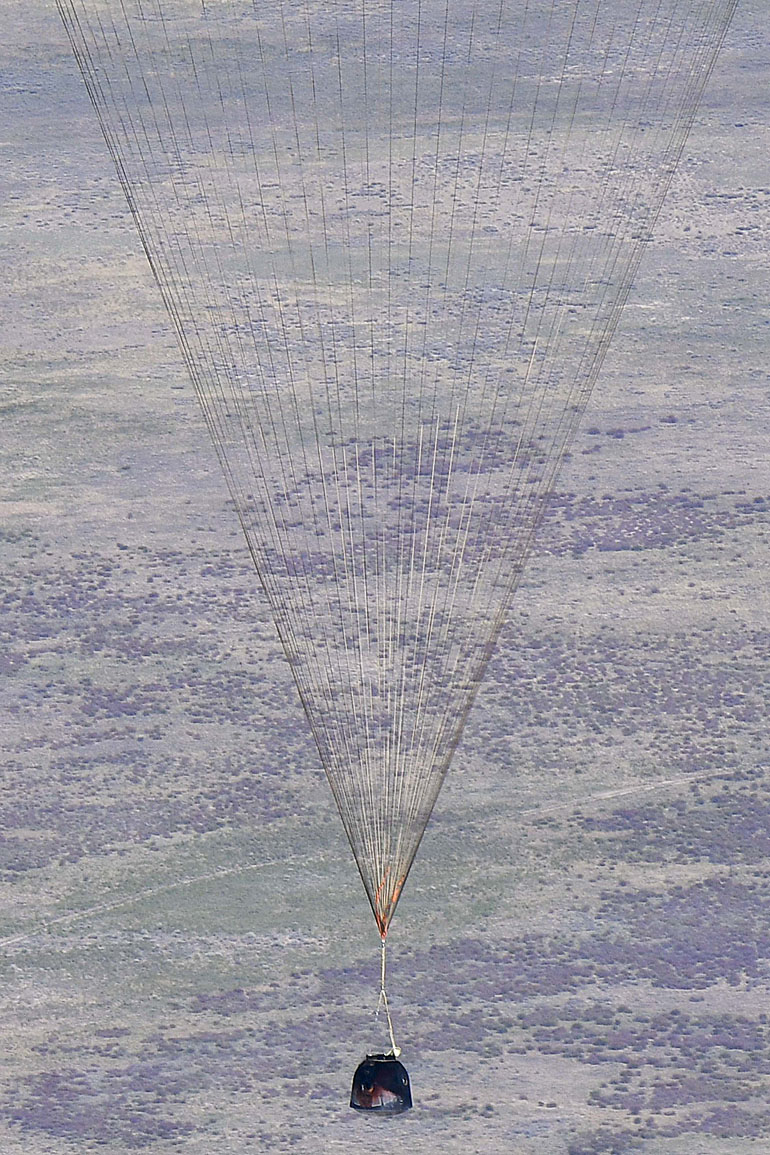 Landung Sojus MS-28