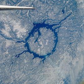 Manicougan crater