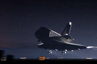 STS-109 landing