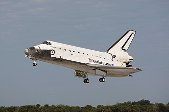STS-122 landing