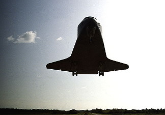 STS-52 landing
