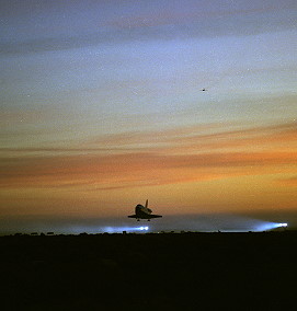 STS-76 landing