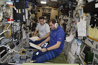 life onboard the ISS