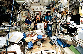 life onboard Mir