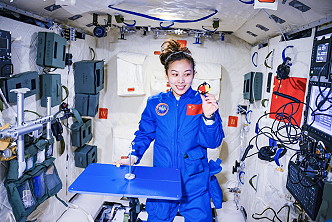 life onboard Tiangong