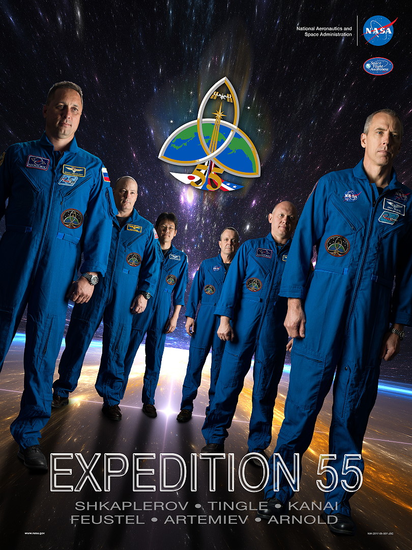 Crew ISS-55