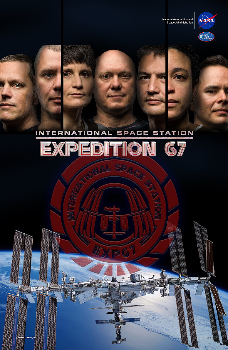 ISS-67 Crewposter