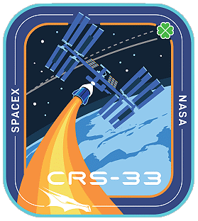 Patch Dragon SpX-33 (SpaceX)