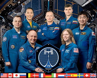 Crew ISS Expedition 73 (second version)