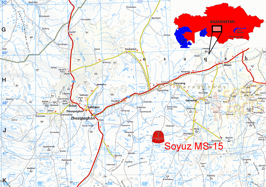 Dzheskasgan area