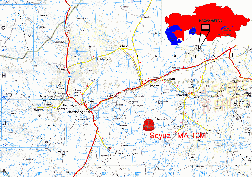 Dzheskasgan area