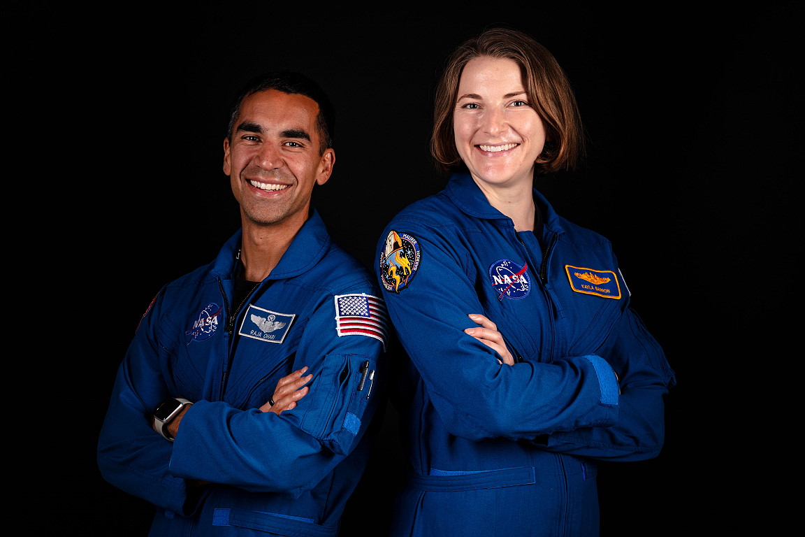SpaceX Crew-3 (Raja Chari and Kyla Barron)
