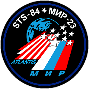 STS-84-Mir-23 patch