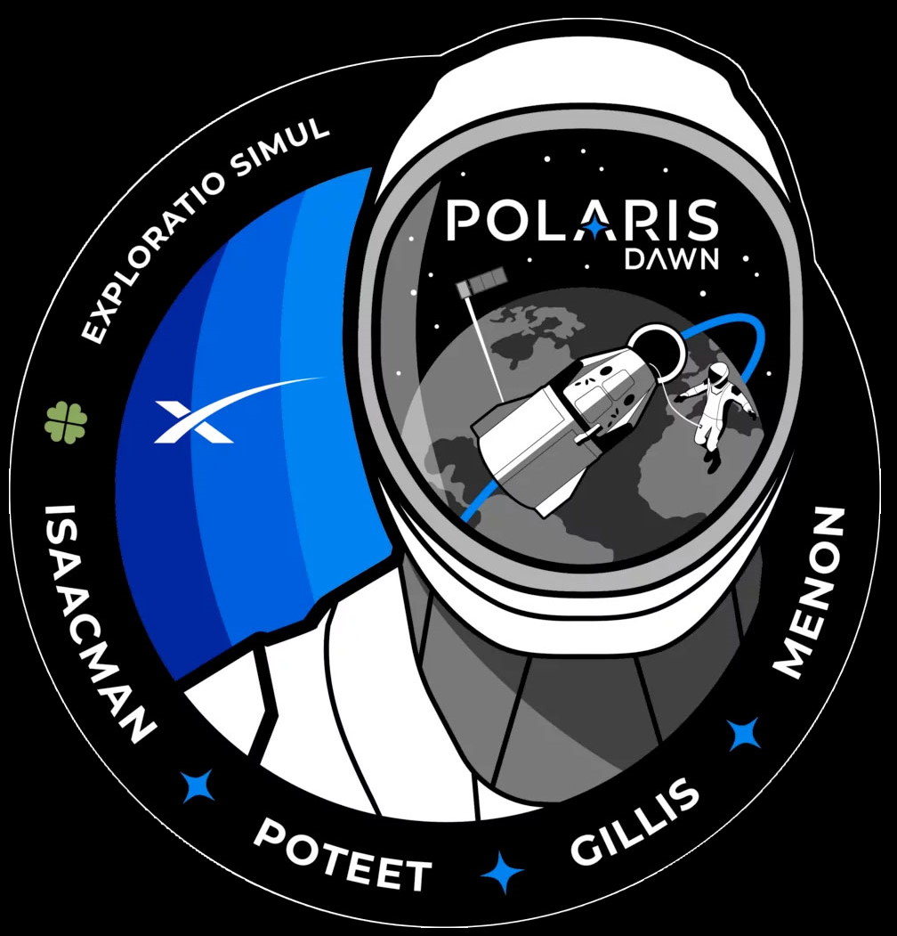 Patch Polaris Dawn (SpaceX)